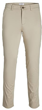 Jack & Jones Jpstmarco Jjbowie Sa Noos Pantalon pour Homme, Beige, 30W x 30L