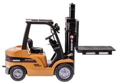 s-idee® 1577 RC Chariot élévateur 8 canaux 1:10 avec 2,4 GHz Huina 1577