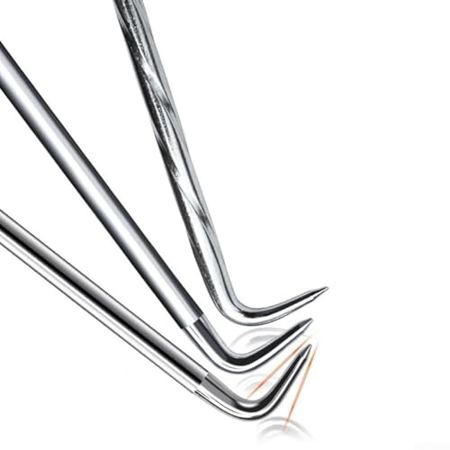 Besttoolifes Outil de fixation de crochet d'armature pour chantier de construction, barre en acier robuste, pince de reliure et de torsion avec crochet en fer chromé pour une fixation manuelle rapide