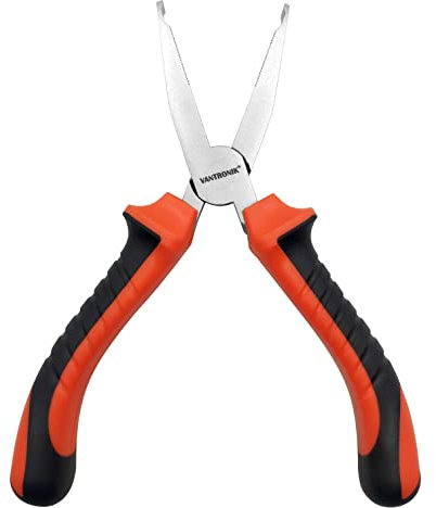 VANTRONIK Fuse Puller Relay Puller Tool Extractor for Flat Blade Square Automotive Jcase Box Shaped Fuse or Relay in a Vehicle, car, RV or Boat, Insulated Handles, 6.5 inches Long