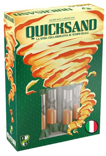Horrible Guild | Quicksand | Real Time Cooperative Board Game, Time Management, Deactivate Traps to Keep The Sand Timer Going |For 1-7 Players Ages 8+ | English
