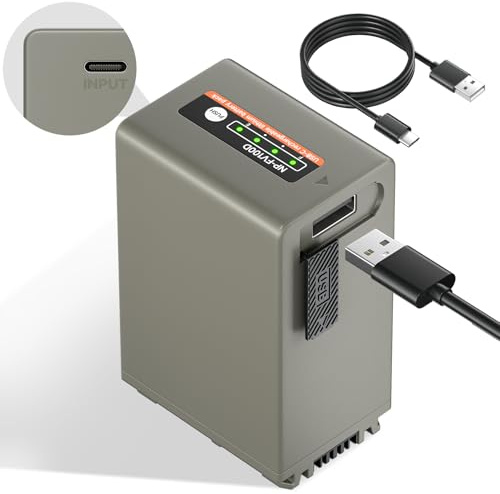 Mspalocell NP-FV100 batteri för Sony NP-FH100 FH90 FH70 FH60 HDR-CX455 CX675 CX290 CX330 CX380 CX430V CX580V CX760V CX900 PJ540 PJ580V PJ670 PJ710V PJ760V PV790V PJ810 FDR-AX100 AX700 AX33
