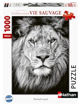 Nathan - 1000 bitar pussel - Kungligt porträtt - Vuxna och barn från 14 år - Pussel av hög kvalitet - Perfekt passform - Wildlife Collection - 12000893
