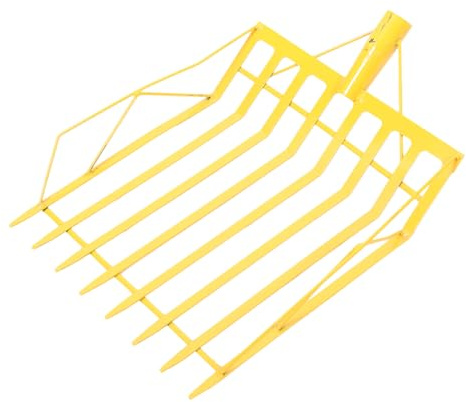 Happyyami Corn Tools Garden Agricultural Tool Orchard Shovel Gardening Scooper with Handle Practical Shovel Coal Briquette Shovel Corn Shovel Garden Shovel Lawn Large High-Carbon Steel