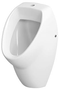 Urinal, Pissoir, Zulauf von oben, weiß NEU mit Befestigungsset