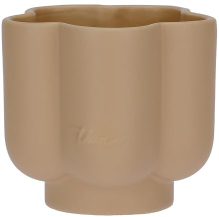 THUN Portaspazzolini, porcellana, Collezione Iconic Elegance, Ø 11 cm, 10 cm h