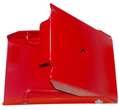 MotiveTech Cuneo per Ruote, Ferma Pneumatici, Ferma Ruote per Camion per Rimorchi, Rosso