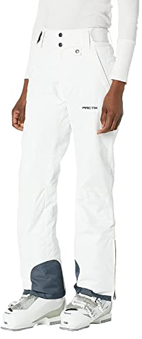 ARCTIX Pantaloni da Neve isolati da Donna, Bianchi, S (4-6) 68,6 cm Short