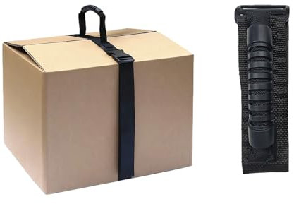 Anopo Trageriemen mit Griff Verstellbarer Nylon Riemen mit Verschluss für Transport Tragen Sperrig und Schweres Kisten Gepäck Einteilig