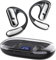 EUQQ Open Ear Bluetooth Kopfhörer, Kabellos Mit 4 Mic, 40 Std Dual LED Anzeige Type-C, IP7 Wasserdichte ENC Sport Kopfhörer