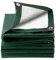 NONMON Telo di Protezione Telone Occhiellato 2x3mt Impermeabile Resistente Coperture per Esterno Barche Legno Piscina Mobili da Giardino Auto Capanni Camion Campeggio - Verde Polietilene 140 g/m²