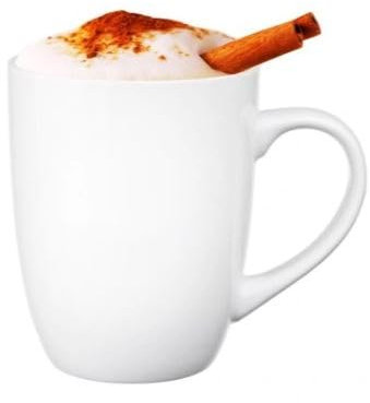 KONZEPT Juego de 2 tazas de café de porcelana de alta calidad, 500 ml, tazas de café grandes, ideales para café, té y cacao, tazas perfectas para pintar