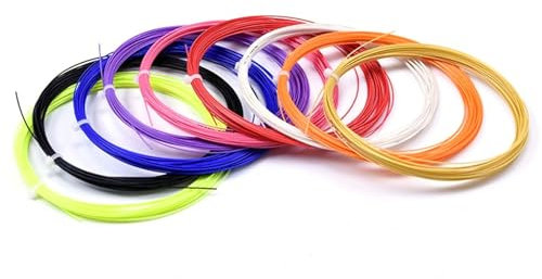 Ynnhik Langlebige Badminton-Saitenrolle, Schläger-Saitenrolle, Badminton-Saite BG65, Schlägersaite für Sport