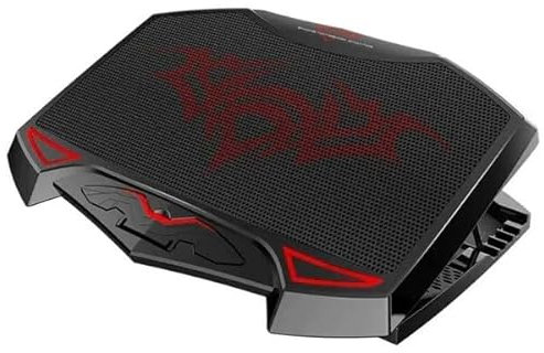 BASE DI RAFFREDDAMENTO PER NOTEBOOK CON 3 VENTOLE SILENZIOSE SUPPORTO PC 2 USB