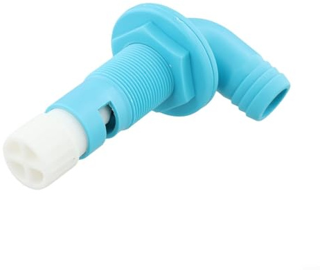 Gdfnmogo Aeratore regolabile testa di spruzzo, 3/4 a 1-1/8 pollici tubo barba, polipropilene di grado marino per prestazioni durature, garantendo efficienza per Livewell Aera (29 mm)