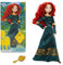 Disney Store Official Merida Classic Doll Age 3+ for Kids, Brave, 29cm/11”, Includes Brush with Moulded Details, Fully Posable Toy in Green Gown - Suitable for Ages 3+