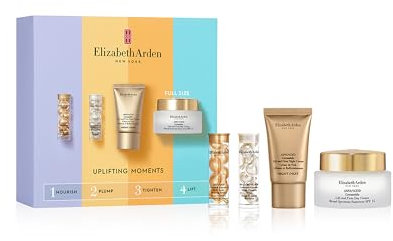 Elizabeth Arden Advanced Ceramide Capsules, Renoverande lyftande och stärkande ungdomslösningar, 4 stycken anti-åldrande, gåva till dam