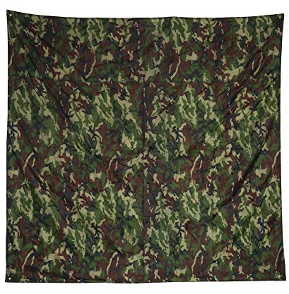 Abri de Tente Extérieur, Extérieur Portable Léger Tapis Imperméable à la Pluie RainTent Tarp Shelter Tent Tarp (3 * 2,9 mètres)