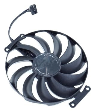 iHaospace Grafikkarten Lüfter Kühler GPU Cooler Fan Kompatibel mit ASUS ITX Phoenix GTX 1650 1630 PHOENIX RTX 3050 3060 Graphics Card Replacement Cooling Fan