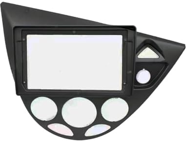 9 Tums Bilram Fascia Adapter Radio Dash Fitting Panel Kit För Ford För Focus MK1 1998 1999 2000 2001 2002 2003 2004 2005 YTdhfDGJ(Frame-RHD)
