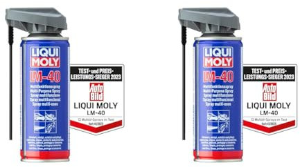 Liqui Moly LM 40 Multifunktionsspray | 200 ml | Korrosionsschutz | Rostlöser | Art.-Nr.: 3390 (Packung mit 2)