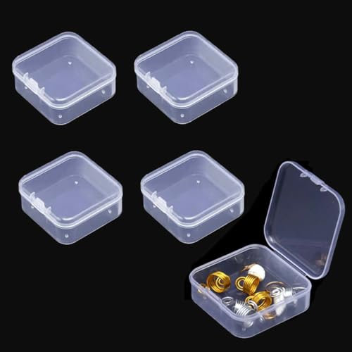 4 Stück Pillendose Klein,Tablettenbox Für Unterwegs,Reise-Vitamin-Halter Passen Fast In Jede Tasche Hosentasche