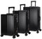 Aluminium Reisekoffer Black HEUER Stripe Hartschalenkoffer Suitcase Trolley Luggage (S)