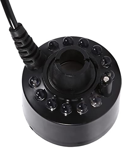 TOPINCN Byter Luftfuktare Ultraljud Dimare Vatten Fontändamm Dimma Maskin Färgförändring Dimare Led Inomhus Fontän Nebulisator för Hemrumskontor Utomhus Utomhus