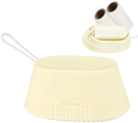 Rodillo antipelusa para ropa, adhesivo antipelusa, limpiador de polvo portátil para muebles, alfombras, ropa, ropa de cama y asientos de coche