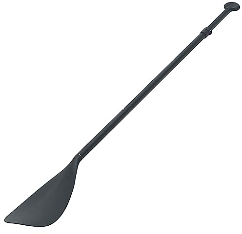 Genérico Remo de Paddle Board Aluminio Negro 215 cm, Palas y remos Negro,92208