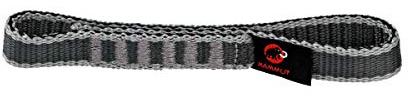 Mammut Gym Indicator 16mm Express Sling - Basalt/Grey 15cm