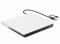 Mougerk External DVD Drive, Portable Type-C USB 3.0 DVD CD Drive Player DVD/CD +/-RW ROM Reader Rewriter Burner for Laptop MacBook Pro Desktops (White)