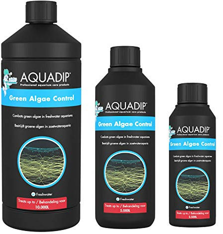 Aquarium Green Algae Remover Killer for Freshwater Fish Tank Green Water Control Removal Exit (250ml Bottle Plus Pump)