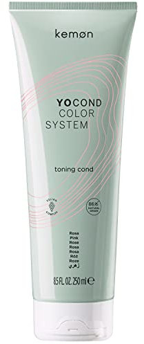 Kemon - Yo Cond Rosa, Condizionante Riflessante di Origine Naturale, con Estratto di Yogurt e Piante Officinali Lenitive e Bio, 250 ml