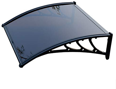 NecvDcvs Canopée Auvent, Cassette d'abri de pluies auvent de la canopée de Porte for Porche de Porte d'entrée(60 * 80cm)