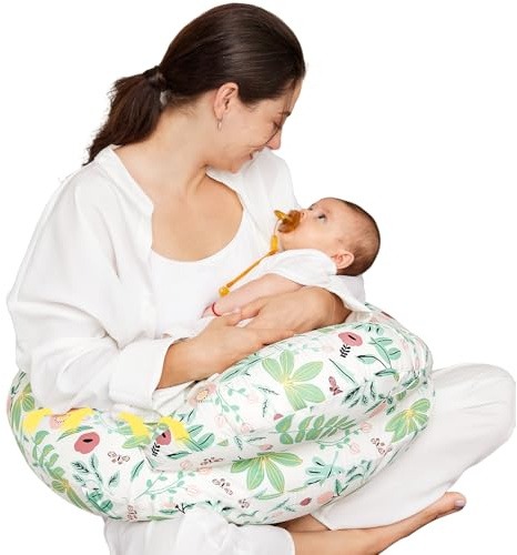 momcozy Cuscino per allattamento con bordo di sicurezza