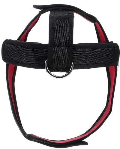 TOKIDNY Ejercitador de Cuello Ajustable Unisex Arnés de Cuello para Entrenamiento de Fuerza Herramienta Portátil Correa Resistente para Fitness en Interiores y Prevención de Lesiones