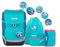 ergobag Deportivo Hawaiian Turquoise