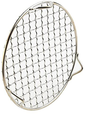 HOHOVYVY Runt kylgaller, kakgaller i rostfritt stål, återanvändbart bakgaller för bakning grillkylning, Ø 24 cm, hälsosam och hållbar, rostfri och diskmaskinssäker