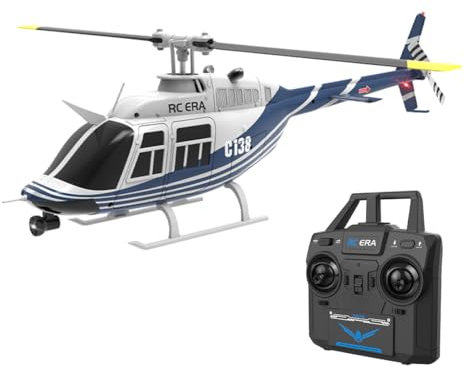 NULA C138 RC Helicopter with 6-axis Gyro, 2.4G 1/30 6CH RC Military Helicopter & 6G/3D Flips & One Key Take Off/Landing, Remote Control Airplane Toys for Adults Beginners Kids - RTF