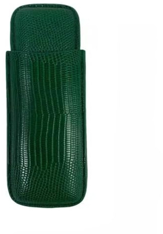 Scatola Per Sigari Portatile Custodia portatile for sigari da viaggio Humidor(Green)