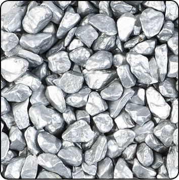 Season Dekosteine, Streudeko Zierkies 5-8mm 1kg im Beutel (Silber)