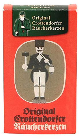 Crottendorfer-Räucherkerzen Weihrauch Nostalgie 6 x 2 x 11 cm Räucherkerzen