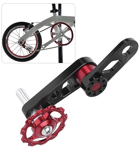 Nikou Rear Chain Guide-Exquisite workmanship and durable aluminum alloy Bike Chain Guide Chain Tensioner suitable for single-speed folding bicycles
