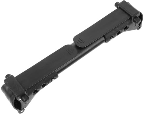 HOMOCONO Conector Versátil Cochecito para Gemelar Plástico Longitud Negro Ajustable de 20-25cm, Diseño Seguro y Ajuste para Padres Bebés Gemelos