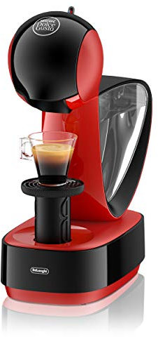Dolce Gusto DeLonghi Nescafé Infinissima Pod Capsule Coffee Machine, Espresso, Cappuccino and more,1.2 Liters, EDG260.R, Red & Black