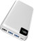 Batería Externa 27000mAh Power Bank - Bilivein 22.5W Cargador Portátil USB C con 4 Salidas Power Bank Carga Rápida PD con Pantalla LED para Celular Tablet Blanco