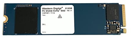 Western Digital WD 512GB SSD PC SN530 M.2 2280 PCIe Gen3 x4 NVMe SDBPNPZ-512G Unidad de estado sólido para Dell HP Lenovo Laptop Desktop Ultrabook