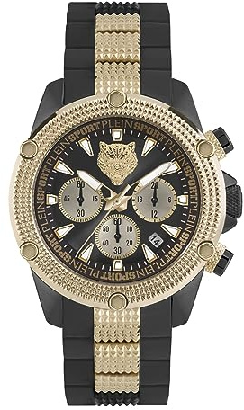 Philipp Plein Herrenuhr Chronograph Hurricane Zweifarbig PSDBA0523