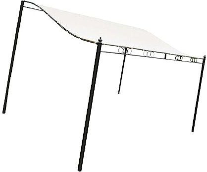 JISADER Gazebo Top Cover Patio Tenda da Sole di Ricambio di Ricambio per Riparo dal Sole, 2,6x2,5 m